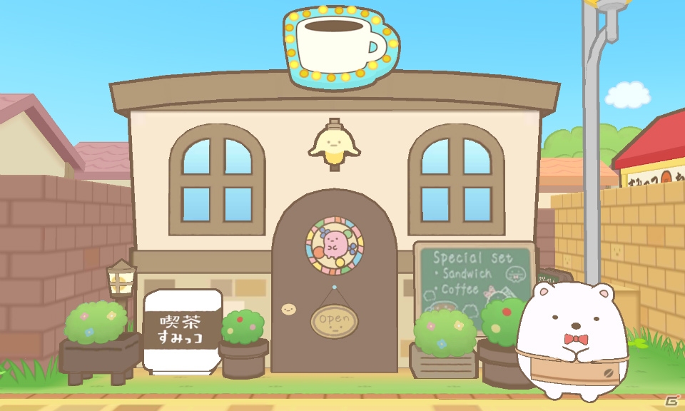 すみっコたちがお店作りに挑戦！3DS「すみっコぐらし おみせはじめるんです」が2015年11月19日に発売の画像3