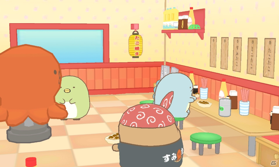 すみっコたちがお店作りに挑戦！3DS「すみっコぐらし おみせはじめるんです」が2015年11月19日に発売の画像6