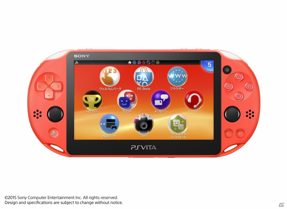 PlayStation Vitaの新色「アクア・ブルー」「ネオン・オレンジ」「グレイシャー・ホワイト」が9月17日に発売決定！の画像6