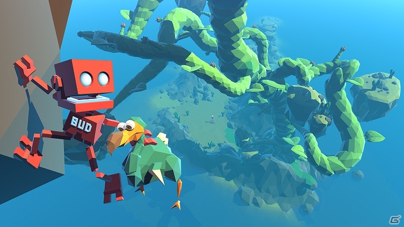 おかしな動植物たちが生息する美しい浮島の世界が舞台のアドベンチャーゲーム「Grow Home」がPS4向けに配信開始の画像5