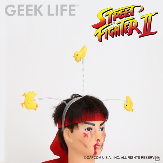 あの“ピヨり”がアクセになった！「ストリートファイターII ピヨるカチューシャ」がGEEK LIFEより発売決定の画像3