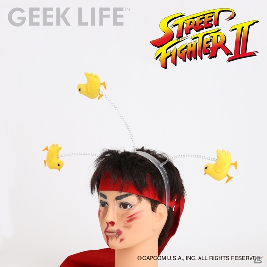 あの“ピヨり”がアクセになった！「ストリートファイターII ピヨるカチューシャ」がGEEK LIFEより発売決定の画像4