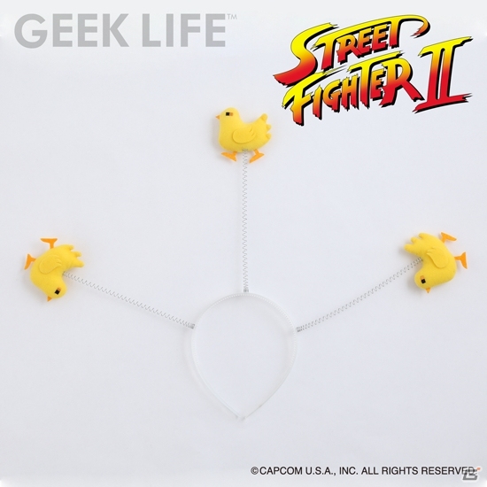 あの“ピヨり”がアクセになった！「ストリートファイターII ピヨるカチューシャ」がGEEK LIFEより発売決定の画像5