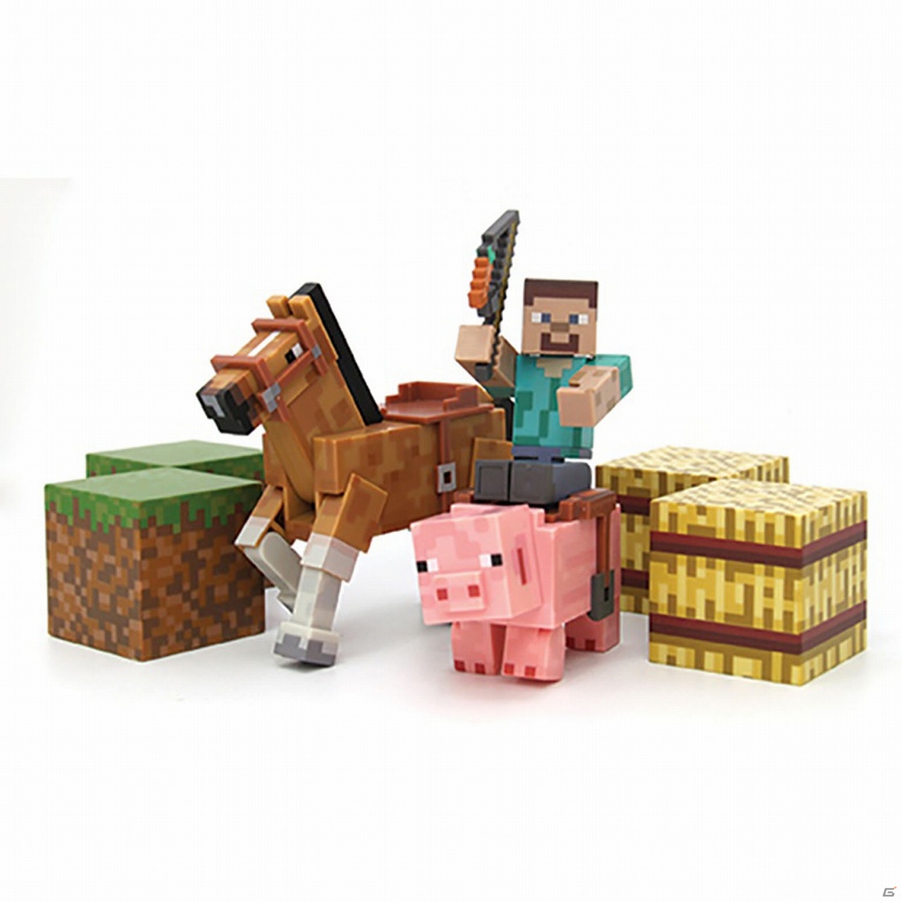 アクションフィギュアやぬいぐるみなどの「Minecraft」グッズが9月4日より全国の総合スーパー「イオン」にて順次販売開始の画像2