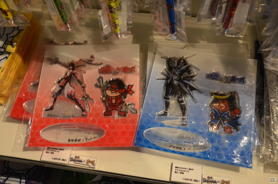 コラボレーションアニメも放映された「戦国BASARA×秘密結社 鷹の爪コラボ展～戦国の英雄とSHIROZEME～」の内覧会をレポートの画像16