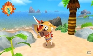 3DS「モンハン日記 ぽかぽかアイルー村DX」レースや占いが楽しめる「プーギーパーク」が開園！着せ替えてくれる衣装係も紹介の画像31