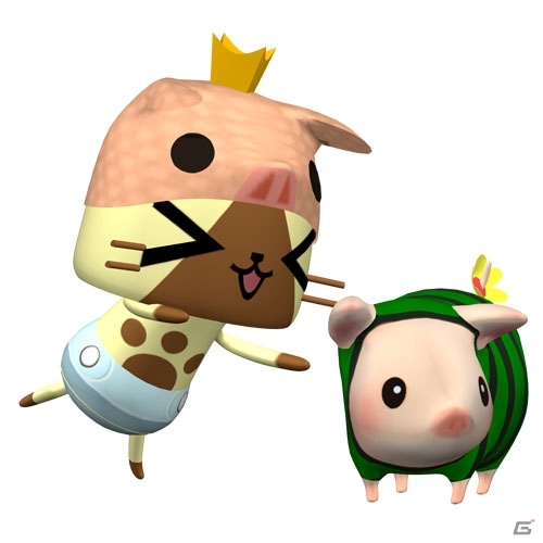 3DS「モンハン日記 ぽかぽかアイルー村DX」レースや占いが楽しめる「プーギーパーク」が開園！着せ替えてくれる衣装係も紹介の画像1