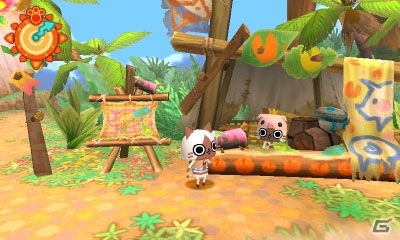3DS「モンハン日記 ぽかぽかアイルー村DX」レースや占いが楽しめる「プーギーパーク」が開園！着せ替えてくれる衣装係も紹介の画像4