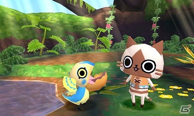 3DS「モンハン日記 ぽかぽかアイルー村DX」モンスターベビーたちの見た目が変化する新システムを紹介！「モンスターハンター4G」からの引き継ぎ特典も公開の画像4