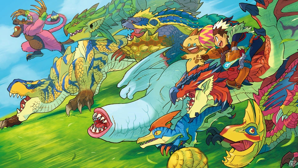 3DS「モンスターハンター ストーリーズ」“モンスターライダー”の世界観やキャラクター、オトモンと挑むバトルシステムが明らかに！の画像1