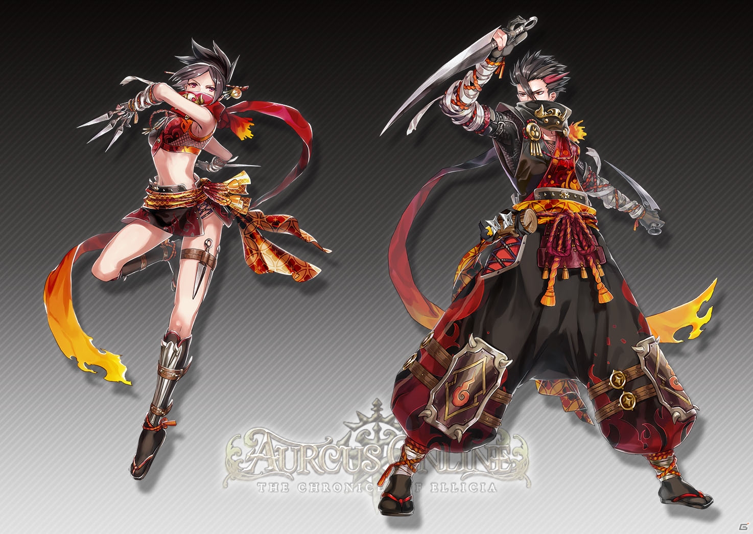 iOS/Android「オルクスオンライン」新職業「シノビ」「サムライ」を徹底解説！ユーザーと共にPvPにも挑戦するニコニコ生放送が本日20時より配信開始の画像2