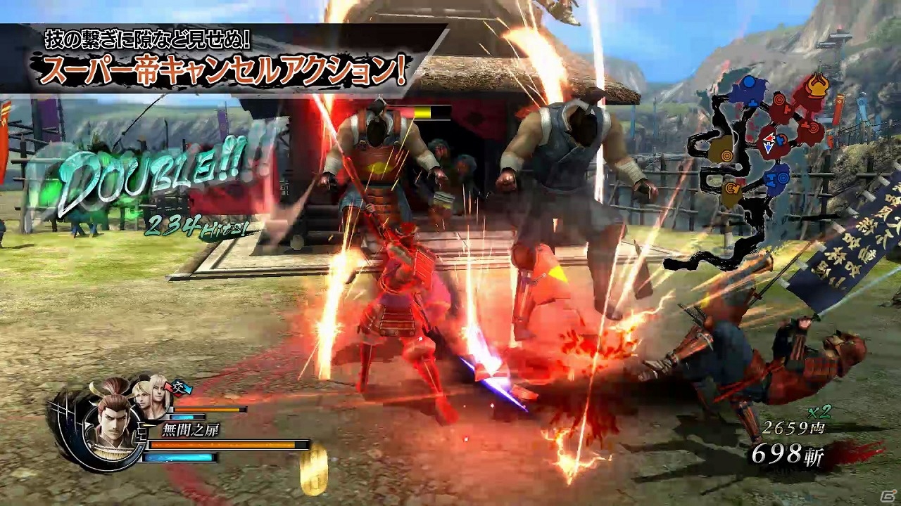 PS4/PS3「戦国BASARA4 皇」スタイリッシュアクションを極めた足利義輝＆千利休のプレイムービーが公開！の画像2