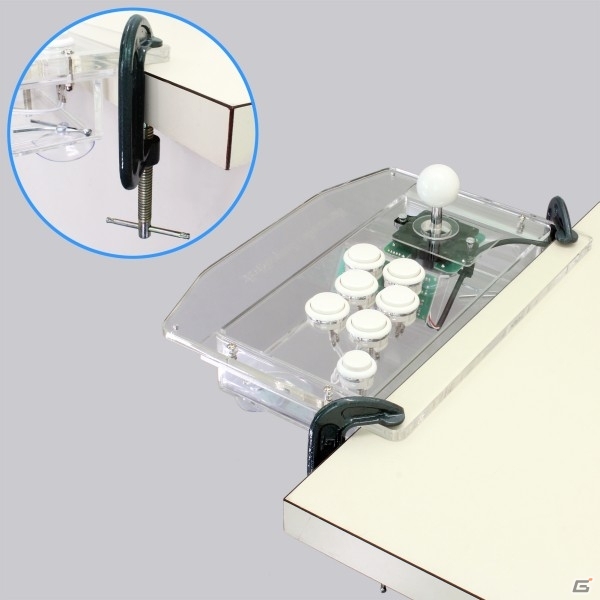 テーブルに固定できる「吸盤付きUSBアクリルアーケードスティック」が販売スタートの画像4