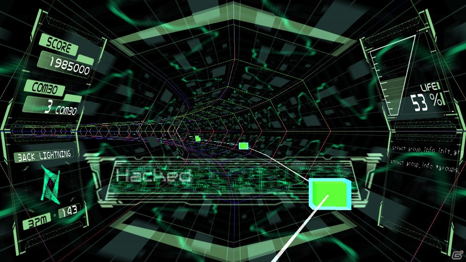 ニコニコ自作ゲームフェス5のPLAYISM賞を受賞した「HACKAER'S BEAT」がPLAYISMでリリース―音ゲー×ハッキングの異色作の画像3