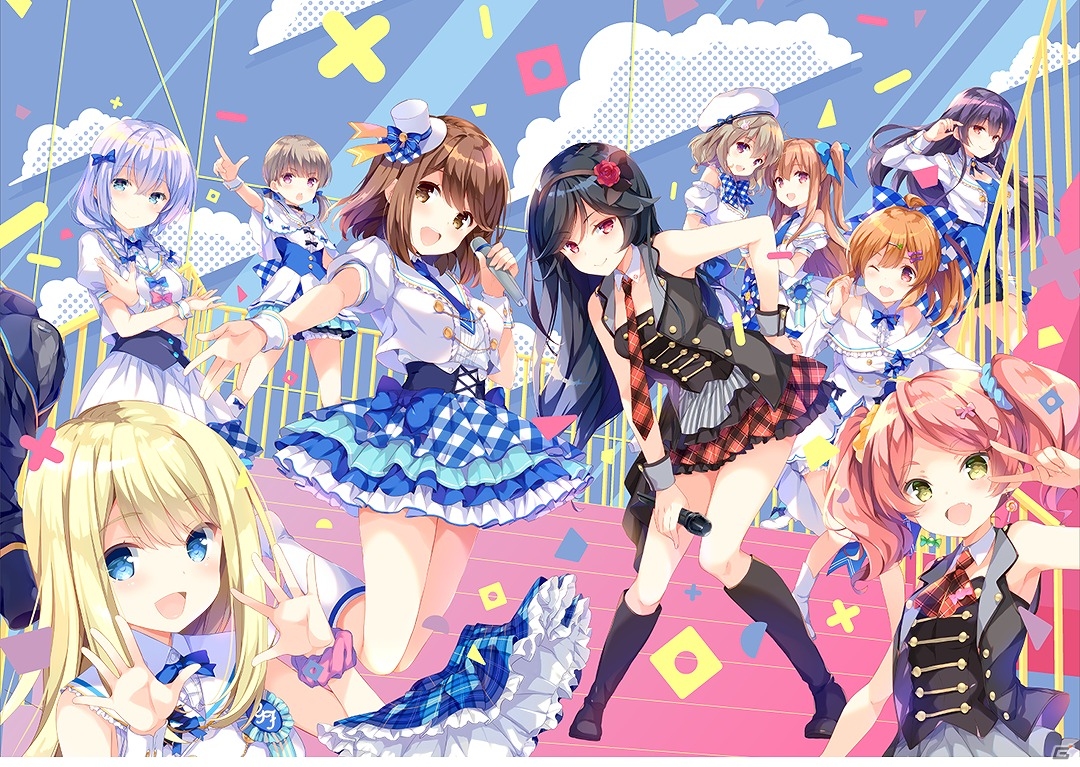 iOS/Android「ガールフレンド（♪）」キービジュアルが公開！Android版クローズドβテストの参加受付も開始の画像1