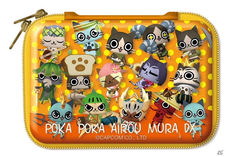 アイルーデザインのカバーとポーチが3DS「モンハン日記 ぽかぽかアイルー村DX」と同時発売―アイルーライフを満喫しよう！の画像3