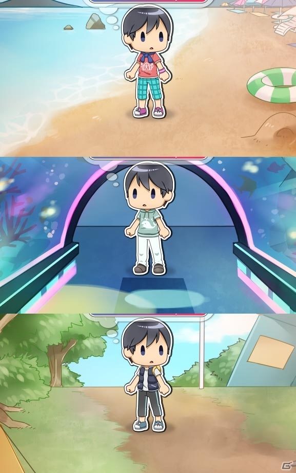 彼の思いがけない夏休みデビューを阻止！iOS/Android「夏休みデビュー～私の好きなあの人の場合～」が配信開始の画像7