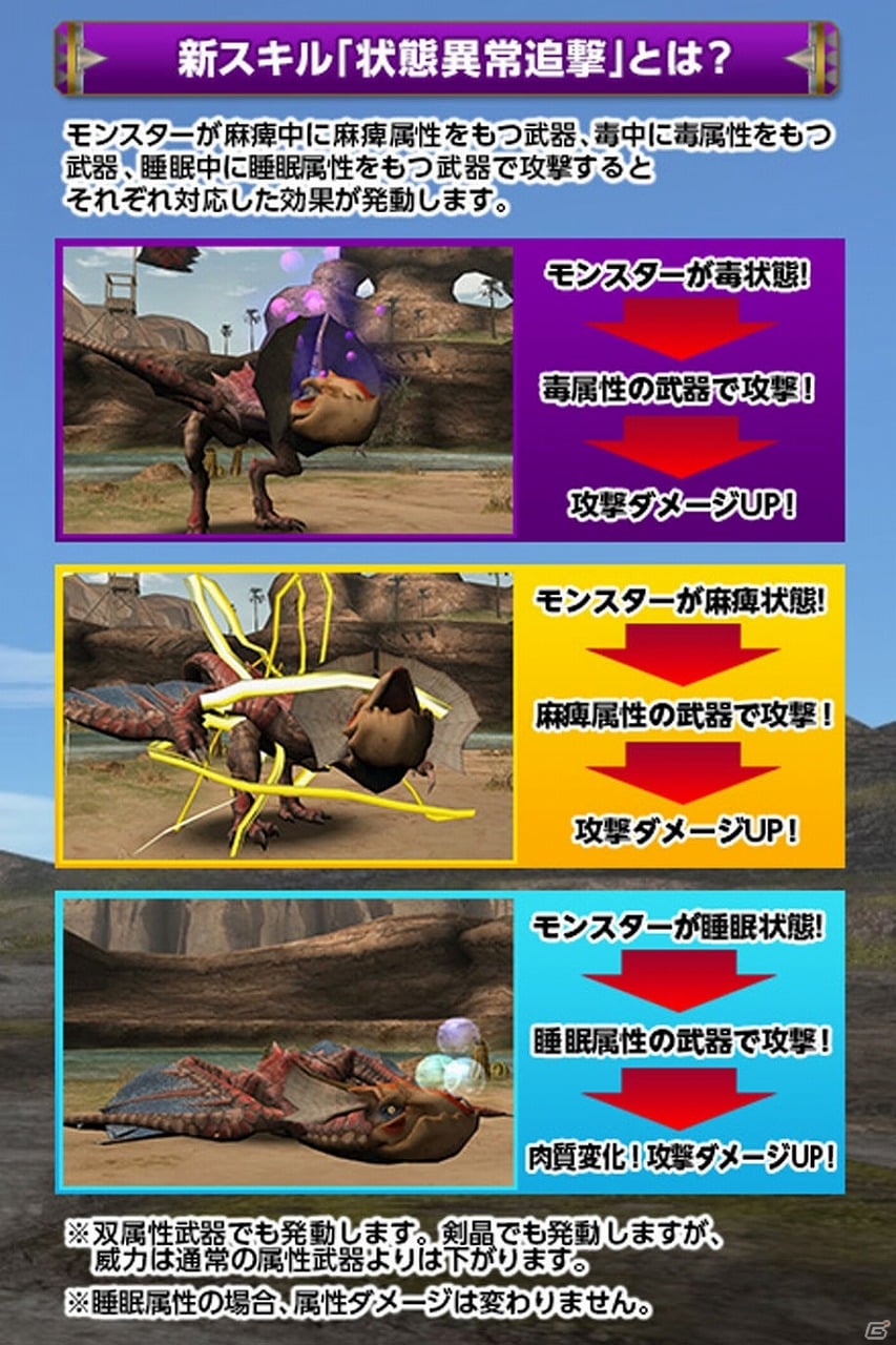 「モンスターハンター フロンティアG」状態異常のエキスパート！浮峰龍「ヤマクライ」が狩猟解禁の画像2