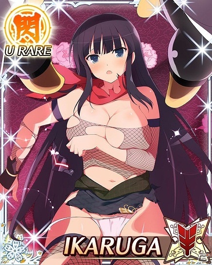 GREE/Mobage「閃乱カグラ NewWave Gバースト」斑鳩と夕焼のバーストカードが登場！イベント「悪代官にご用心！？長月段位戦」が開催の画像3