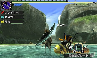 3DS「モンスターハンタークロス」大海原の主・ラギアクルスが復活！異様な風体の新キャラクター“ニャンコック”もチェックの画像28