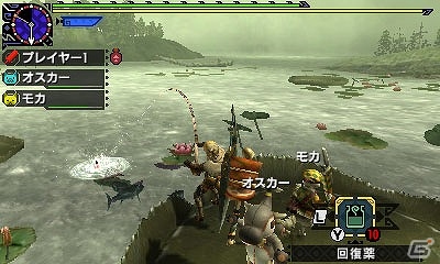 3DS「モンスターハンタークロス」大海原の主・ラギアクルスが復活！異様な風体の新キャラクター“ニャンコック”もチェックの画像36