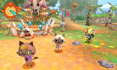 アイルー仲間と村づくり！3DS「モンハン日記 ぽかぽかアイルー村DX」が本日発売の画像4