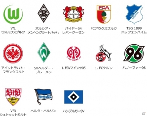 iOS/Android「欧州クラブチームサッカー BEST☆ELEVEN＋」にドイツ・ブンデスリーガの13チームが一挙参戦の画像2