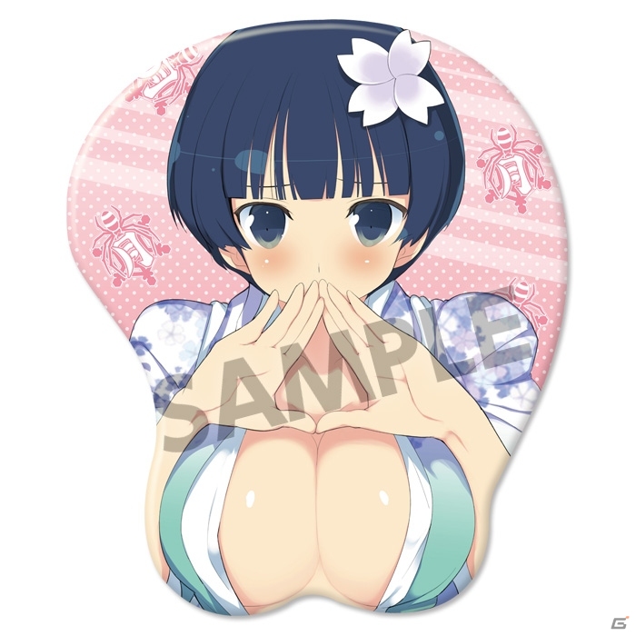 「閃乱カグラ 夜桜 おっぱいマウスパッド＆抱き枕カバー」予約受付がスタートの画像2