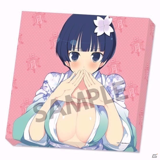 「閃乱カグラ 夜桜 おっぱいマウスパッド＆抱き枕カバー」予約受付がスタートの画像4