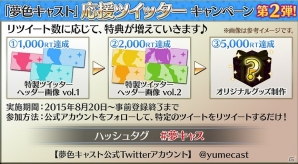 iOS/Android「夢色キャスト」畑亜貴氏が作詞を担当したゲーム内楽曲「CALL HEAVEN!!」が公開の画像2