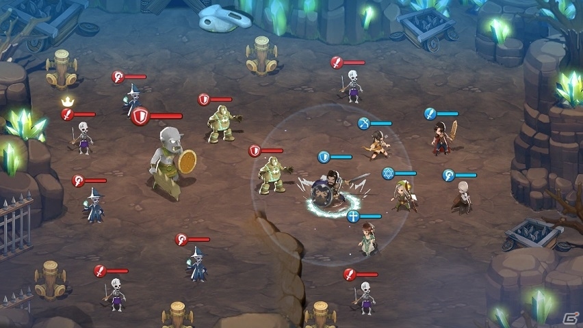 iOS/Android「フィンガーナイツ」6つのクラスの特徴＆戦略バトルを紹介！ギフトカードが当たるTwitterキャンペーンも開催の画像15