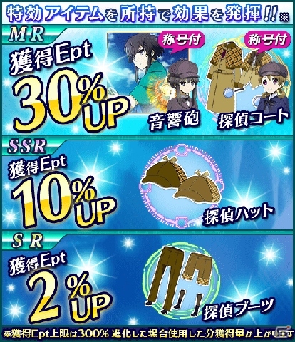 Mobage「魔法科高校の劣等生 スクールマギクスバトル」イベント「少女探偵団」が開催！探偵姿の雫＆ほのかも登場の画像14