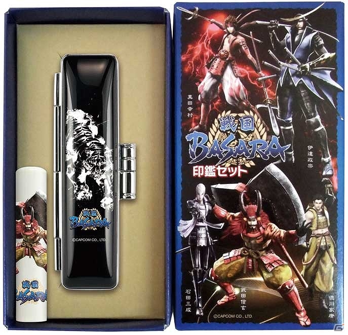 「戦国BASARA」シリーズの武将たちをデザインしたスタンプ＆印鑑が9月24日に発売の画像8