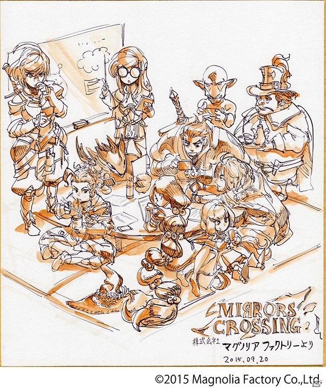 iOS/Android「MIRRORS CROSSING」が東京ゲームショウ2015にて試遊出展！オリジナルグッズのプレゼントも実施の画像6