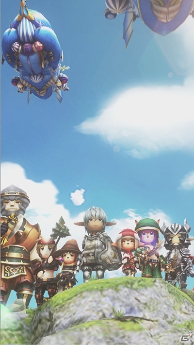 iOS/Android「ファイナルファンタジーグランドマスターズ」事前登録が開始！LINEに会話ができるモーグリが登場の画像2