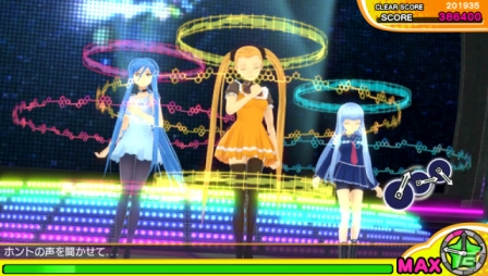 PS Vita「ミラクルガールズフェスティバル」アニメの特徴を活かしたライブ演出をチェック！「のうりん」「ニャル子さんF」「アルペジオ」の収録曲＆デザインも紹介の画像4
