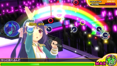 PS Vita「ミラクルガールズフェスティバル」アニメの特徴を活かしたライブ演出をチェック！「のうりん」「ニャル子さんF」「アルペジオ」の収録曲＆デザインも紹介の画像9