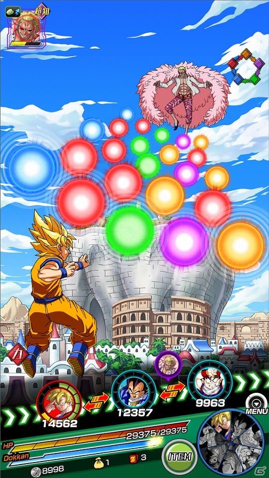 iOS/Android「ONE PIECE トレジャークルーズ」と「ドラゴンボールZ ドッカンバトル」がコラボ！“最凶”と“最恐”の侵略キャンペーンも実施の画像4