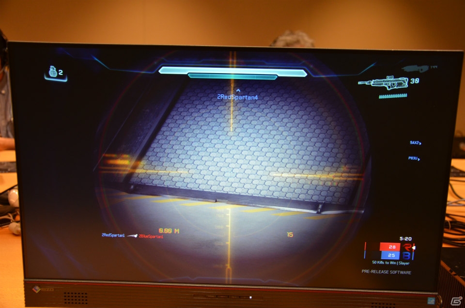 4vs4の白熱した試合が楽しめる「Halo 5: Guardians」の新マルチモード「Arena」を体験してきたの画像8