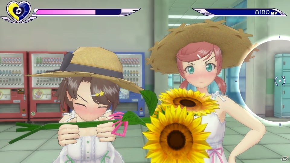 PS4/PS Vita「ぎゃる☆がん だぶるぴーす」夏の白ワンピで決める衣装DLC第4弾が9月17日より配信！実況プレイ生放送は9月16日予定の画像3