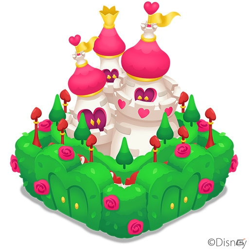 iOS/Android「ディズニー マジックキャッスル ドリーム・アイランド」トランプ兵が動くデコ「ふしぎの国のお城」が手に入るチャレンジが開催！の画像4