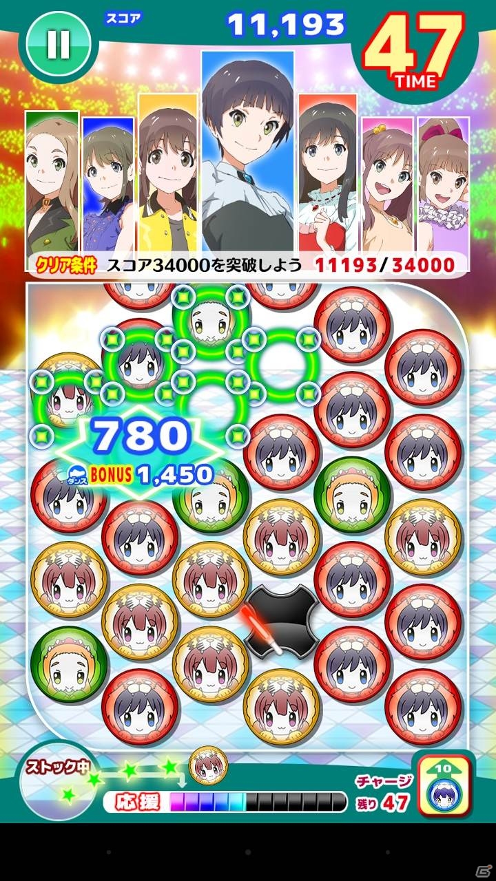 アイドル育成爽快パズル「Wake Up, Girls！パズルの天使」が楽天アプリ市場にて事前登録開始の画像3