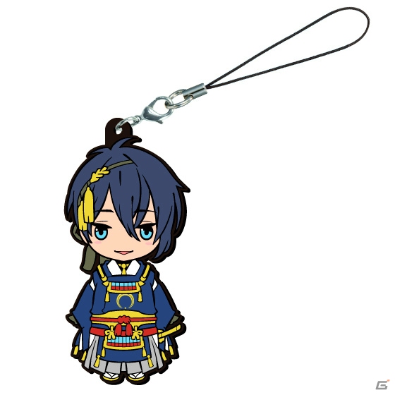 「刀剣乱舞-ONLINE-」の新たなディフォルメシリーズ「ぽてだん！」のラバーマスコットが登場！本日より予約受付開始の画像2