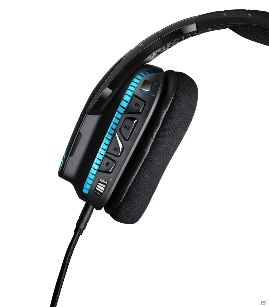7.1ch サラウンドサウンドで楽しむ「ロジクール G633 RGB 7.1 サラウンド ゲーミング ヘッドセット」が9月24日に発売の画像3
