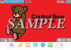 デザインTシャツブランド初の首を取るクマ「Control Bear」が3DS用テーマに登場