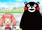 iOS/Android「アンジュ・ヴィエルジュ ～第2風紀委員 ガールズバトル～」くまモンが登場する覚醒イベント「レボ×エボ！～メルトと幻のばさし！？～」が開催