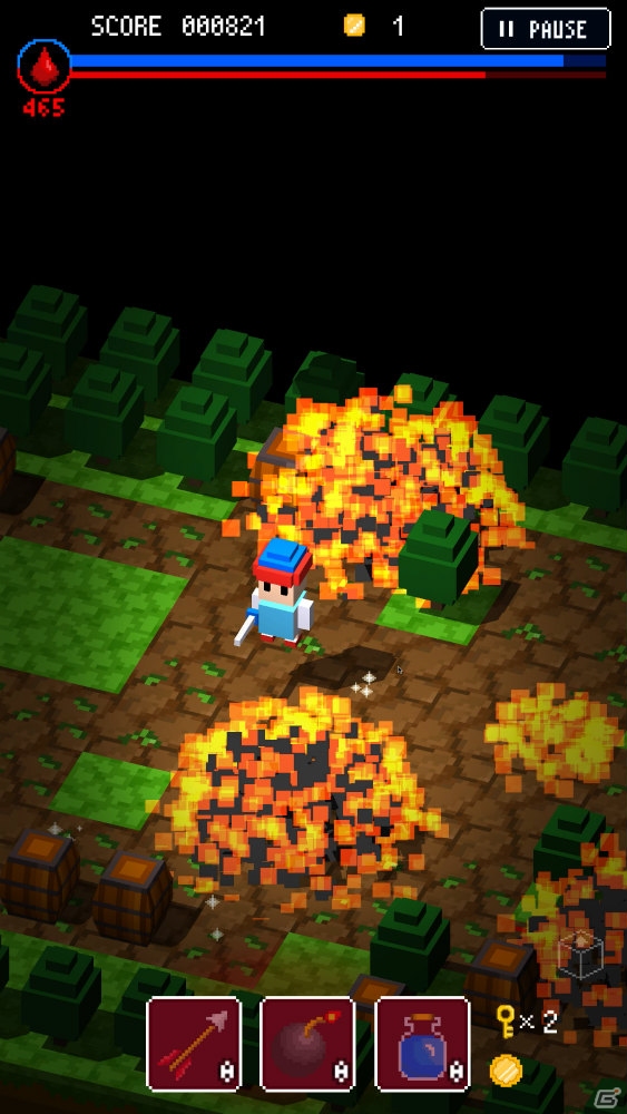 ダンジョン攻略型オールドスタイルアクションRPG「ブロッククエスト」がiOS/Android向けに配信開始の画像11