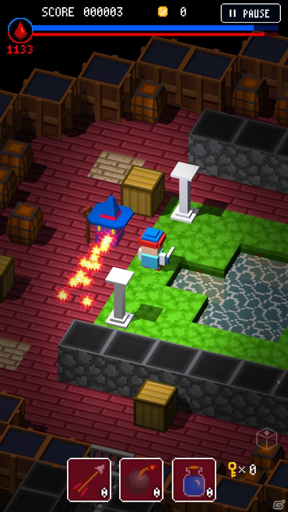 ダンジョン攻略型オールドスタイルアクションRPG「ブロッククエスト」がiOS/Android向けに配信開始の画像6