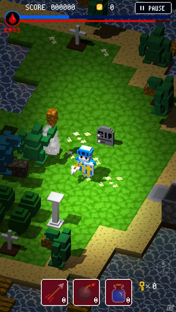 ダンジョン攻略型オールドスタイルアクションRPG「ブロッククエスト」がiOS/Android向けに配信開始の画像7
