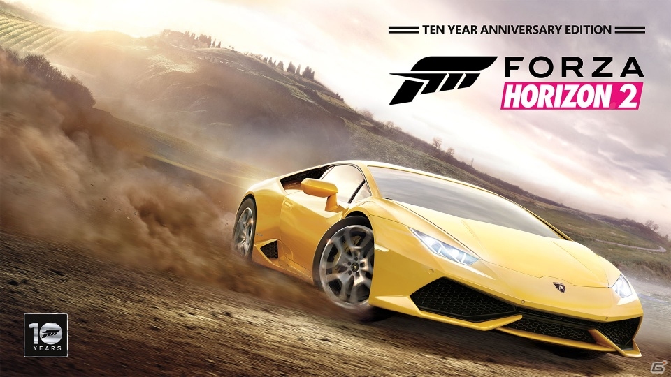 Xbox One版「Forza Horizon 2:10 Year Anniversary Edition」が2015年10月15日に発売―10周年記念カーパック利用コードを同梱の画像1
